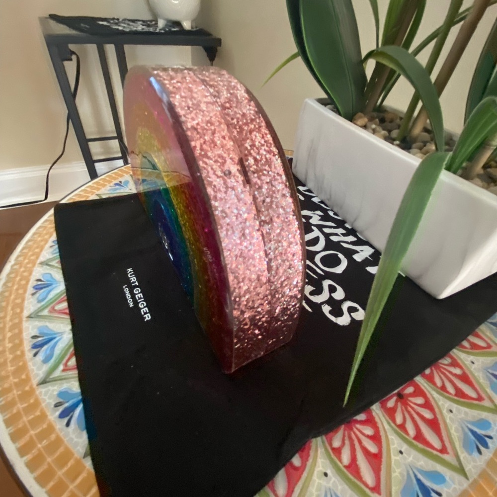 Kurt Geiger London Rainbow Clutch bag - Picture 4 of 6